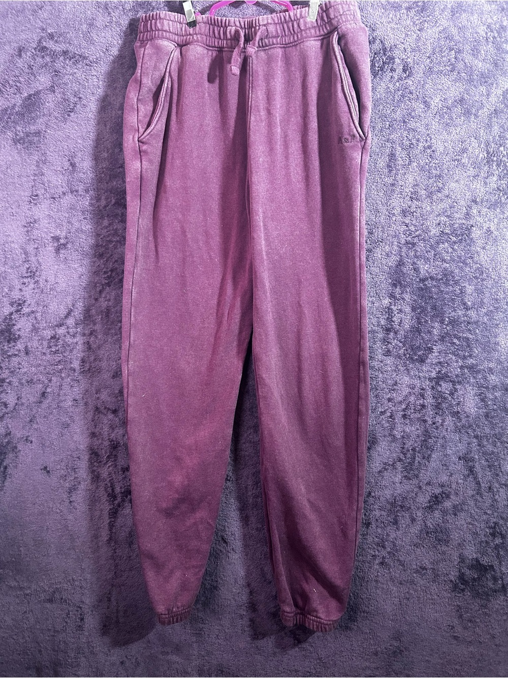Abercrombie & Fitch Plum  Jogger Sweatpants